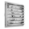 VEVOR 36 Inch Shutter Exhaust Fan Wall Mounted Automatic Louvers Silver, Sturdy Steel Housing, Low Noise, AC Motor, 9761 CFM Ventilation and Cooling for Attic, Garage, Barn, Greenhouse, Workshop