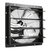 VEVOR 20 in Shutter Exhaust Fan Wall-Mount Automatic Louvers Variable Speed, Sturdy Steel Housing, Low Noise, AC Motor, 4499 CFM Ventilation and Cooling for Attic, Garage, Barn, Greenhouse, Workshop