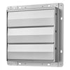 VEVOR 12 Inch Shutter Exhaust Fan Wall Mounted 1347 CFM Automatic Louvers, Sturdy Steel Housing, Low Noise, AC Motor, Ventilation and Cooling for Attic, Garage, Barn, Greenhouse, Workshop, Silver