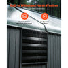 VEVOR 24 in Shutter Exhaust Fan Wall-Mount Automatic Louvers Variable Speed, Sturdy Steel Housing, Low Noise, AC Motor, 7030 CFM Ventilation and Cooling for Attic, Garage, Barn, Greenhouse, Workshop