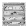VEVOR 20 Inch Shutter Exhaust Fan Wall Mounted Automatic Louvers Silver, Sturdy Steel Housing, Low Noise, AC Motor, 4499 CFM Ventilation and Cooling for Attic, Garage, Barn, Greenhouse, Workshop
