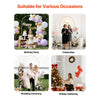 VEVOR Arch Backdrop Stand, 7.2 x 4 ft, Stable Structure, Easy Assembly, 1 Piece Gold Metal Arch Backdrop Stand for Wedding, Birthday Party, Graduation, Holiday Celebration, and Ceremony Decoration