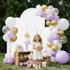 VEVOR Arch Backdrop Stand, Set of 3, 6/5/4 ft, Stable Structure, Easy Assembly, Gold Metal Arch Backdrop Stand with Cover, for Wedding, Birthday Party, Graduation, Celebration, and Ceremony Decoration