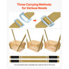 VEVOR Moving Straps, Supports up to 1000 lbs, 2-Person Lifting and Moving System with 2 Harness Straps & 2 Load-bearing Straps, Adjustable Lifting Shoulder Straps Move Furniture Appliances Mattresses
