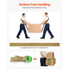 VEVOR Moving Straps, 2-Person Lifting and Moving System with 2 Harness Straps, 1 Load-bearing Strap & 1 Handheld Strap, Adjustable Lifting Shoulder Straps Move Furniture Appliances Mattresses