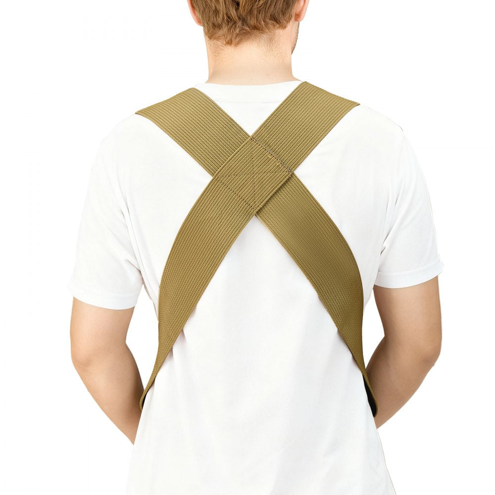 VEVOR Moving Straps, 2-Person Lifting and Moving System with 2 Harness Straps, 1 Load-bearing Strap & 1 Handheld Strap, Adjustable Lifting Shoulder Straps Move Furniture Appliances Mattresses