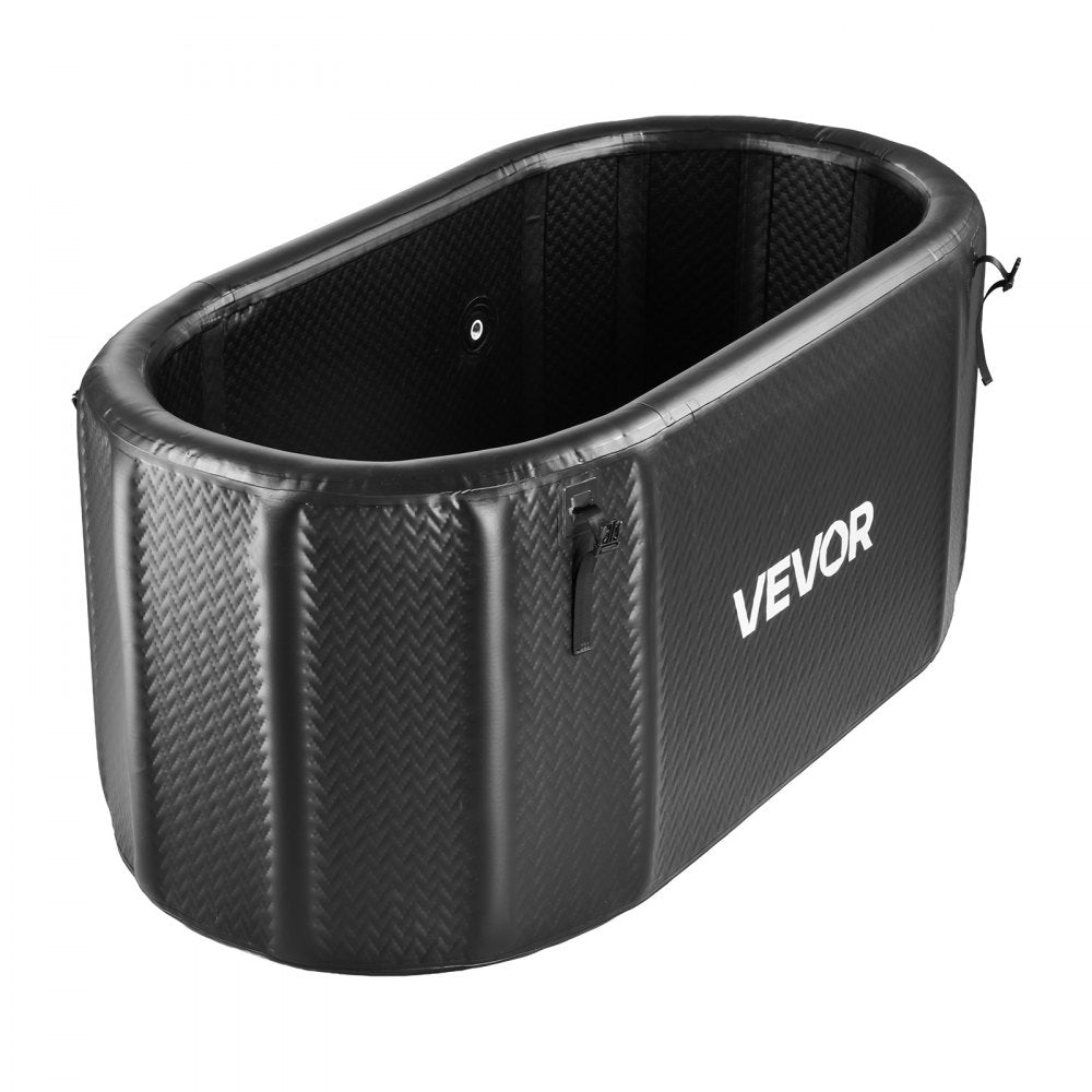 VEVOR Cold Plunge Tub, 216 Gallon, Inflatable Ice Bath Tub Compatible with Water Chillers, Portable Cold Water Bathtub with Insulated Lid, for Athletes Recovery, 59.1" x 31.5" x 29.9" (No Chiller)