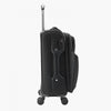 VEVOR Softside Expandable Luggage with Spinner Wheels, 20-Inch Softside Carry on Luggage, Lightweight Checked Suitcase with Expandable Zippered Pocket and TSA Lock, Black