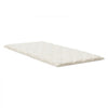 VEVOR Japanese Tatami Mat, Twin Size Foldable Japanese Tatami Mattress, Futon Mattress with Storage Bag & Fastener, 9-Layer Floor Mat for Sleeping, Dormitory, Meditation, Yoga, 80 x 39 x 2.5 in, White