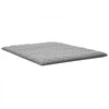 VEVOR Japanese Tatami Mat, Queen Size Foldable Japanese Tatami Mattress, Futon Mattress with Storage Bag & Fastener, 9-Layer Floor Mat for Sleeping, Dormitory, Meditation, Yoga, 80 x 60 x 2.5 in, Gray