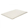 VEVOR Japanese Tatami Mat, Queen Size Foldable Japanese Tatami Mattress, Futon Mattress with Storage Bag & Fastener, 9-Layer Floor Mat for Sleeping, Dormitory, Meditation, Yoga, 80 x 60 x 2.5 in, White