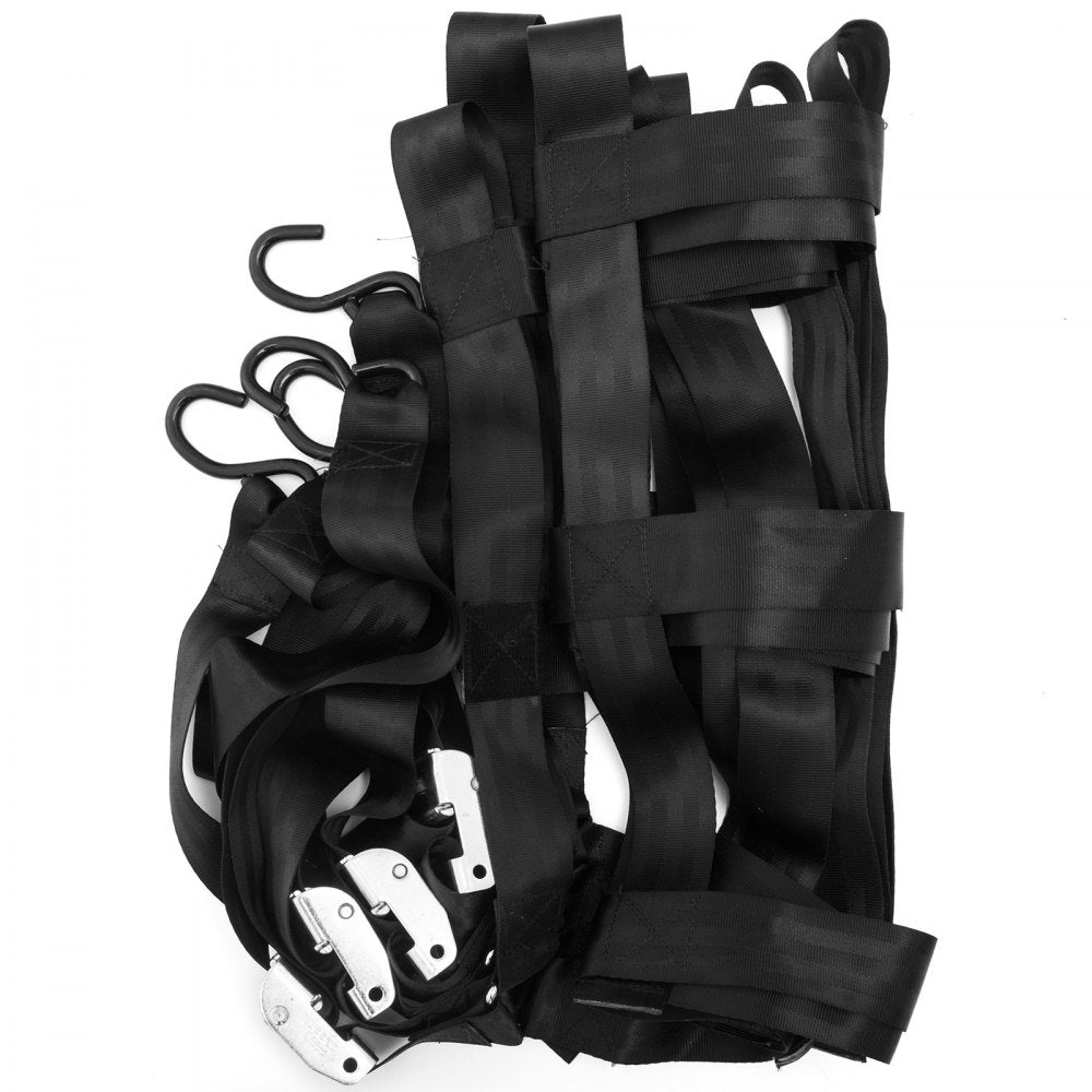 Truck Bed Cargo Nets for Pickup Trucks with S Hooks