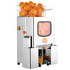 VEVOR Commercial Orange Juicer Machine, 120W Electric Orange Juice Press, Stainless Steel Orange Squeezer for 20 per Minute, Lemon Citrus Pomegranates Extractor with Peels Collecting Bucket