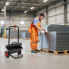 VEVOR Banding Strapping Cart, Fit for Steel Strapping Coils with 23.6 inches Core Outer Size, Heavy Duty Strapping Dispenser with Rubber Wheels, Suitable for Factory, Warehouse, Loading Area