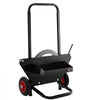 VEVOR Banding Strapping Cart, Fit for Steel Strapping Coils with 23.6 inches Core Outer Size, Heavy Duty Strapping Dispenser with Rubber Wheels, Suitable for Factory, Warehouse, Loading Area