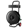 VEVOR Banding Strapping Cart, Fit for PET / PP / Polyester Strapping Coils with 8 inches Core Size, Heavy Duty Strapping Dispenser Equipped with Upgrade Brake System, Built-in Spacious Tray for Tools