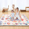 VEVOR Baby Play Mat, Extra Large 71""x79"" Baby Crawling Mat, Non-Slip One-Piece Thickened Soft Baby Mat, Foldable Floor Mat, Waterproof Activity Playmats for Babies Toddlers Infants, Machine Washable