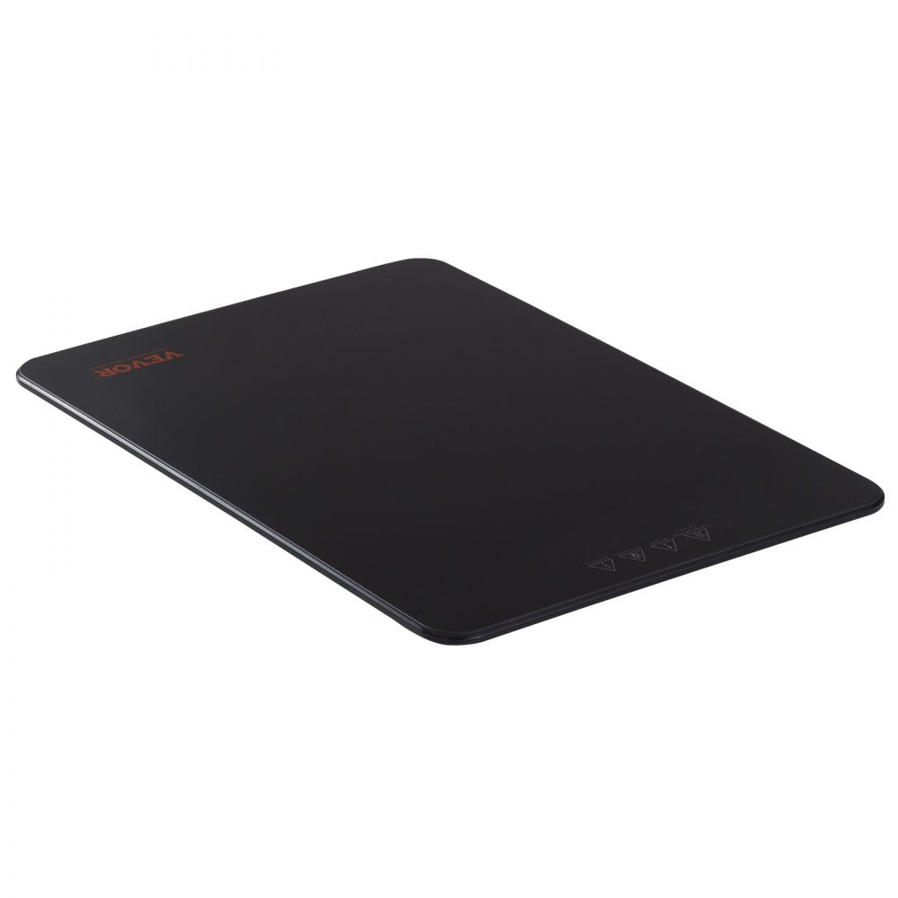 VEVOR Electric Warming Tray, 16.5" x 11" Portable Tempered Glass Heating Tray with Temperature Range (65-90℃), Perfect for Dinner, Catering, House, Parties, Events, Entertaining and Holiday, Black