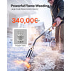 VEVOR Propane Torch Weed Burner 32" 340,000 BTU High Output with 10 ft Hose, for Garden Road Ice Snow Melting, Adjustable Flame, Heavy Duty Blow Torch with Turbo Trigger & Self Igniter, Flamethrower