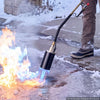 VEVOR Propane Torch Weed Burner 27" 340,000 BTU High Output with 10 ft Hose, for Garden Road Ice Snow Melting, Adjustable Flame, Heavy Duty Blow Torch with Turbo Trigger & Self Igniter, Flamethrower