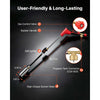 VEVOR Propane Torch Weed Burner 45,000 BTU High Output 30" Long Detachable, for Garden Weed Burning & Road Ice Snow Melting, Adjustable Flame, Heavy Duty Blow Torch with Self Igniter, Flamethrower