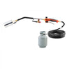VEVOR Propane Torch Weed Burner, High Output 1,800,000 BTU with 10 ft Hose, Heavy Duty Blow Torch with Adjustable Flame and Turbo Trigger Push Button Igniter, Flamethrower Kit for Garden Ice Snow Road