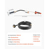 VEVOR Propane Torch Weed Burner, High Output 2,400,000 BTU with 10 ft Hose, Heavy Duty Blow Torch with Adjustable Flame and Turbo Trigger Push Button Igniter, Flamethrower Kit for Garden Ice Snow Road