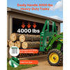 VEVOR Pallet Fork Frame Attachment with 42-inch Skid Steer Forks for JD Tractors