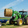 VEVOR Pallet Fork Frame Attachment with 48-inch Skid Steer Forks for JD Tractors