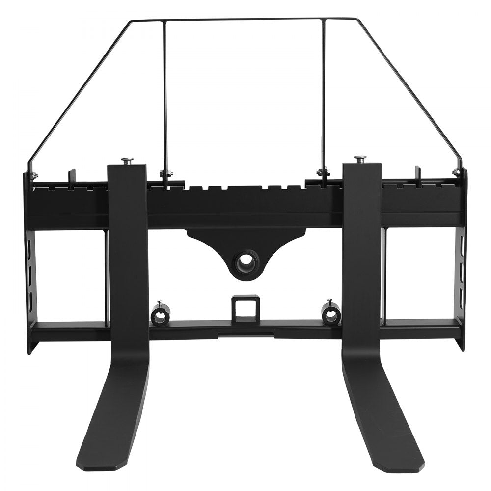 VEVOR Pallet Fork Frame Attachment with 48-inch Skid Steer Pallet Forks 4000 lbs