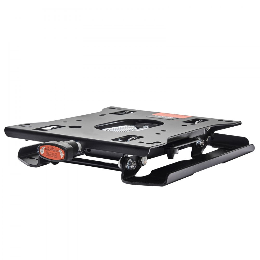 VEVOR Seat Suspension Kit Without Seat Slider Track, Universal Air Ride Seat Suspension for Zero Turn Lawn Mower, Adjustable Tractor Seat Suspension ‎Kit Compatible with Forklift, Bulldozers Seat