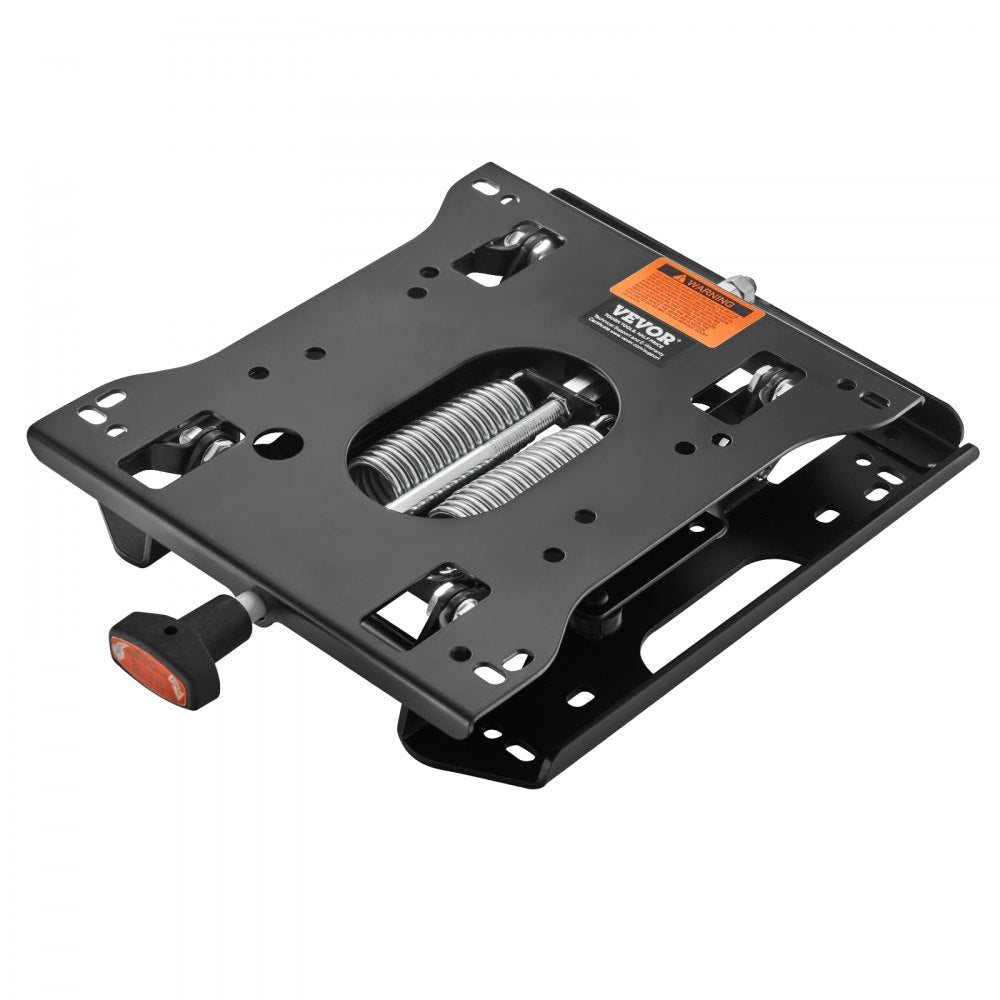 VEVOR Seat Suspension Kit Without Seat Slider Track, Universal Air Ride Seat Suspension for Zero Turn Lawn Mower, Adjustable Tractor Seat Suspension ‎Kit Compatible with Forklift, Bulldozers Seat