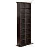 VEVOR Media Storage Cabinet, 8-Tier DVD Shelf Organizer, 22.01 x 8.74 x 50.98 in Multimedia Storage Organizer for CDs, DVDs, Books and Games, CD Shelf for Living Room, Home Office, Recording Room