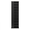 VEVOR Media Storage Cabinet, CD Rack Tower, 34 Compartments Rotating Media Tower Rack for CDs, DVDs, Books and Game Discs, DVD Stand for Living Room, Home Office and Recording Room, Black