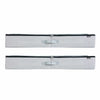 VEVOR Under Bed Storage with Clear Lids, 33.5 x 16.9 x 4.7 Inch, 45L Large Underbed Clothes Storage Containers, Low Profile Under Bed Drawer Shoe Organizer Bins Box for Blanket Shoe Bedroom, 2 Pack