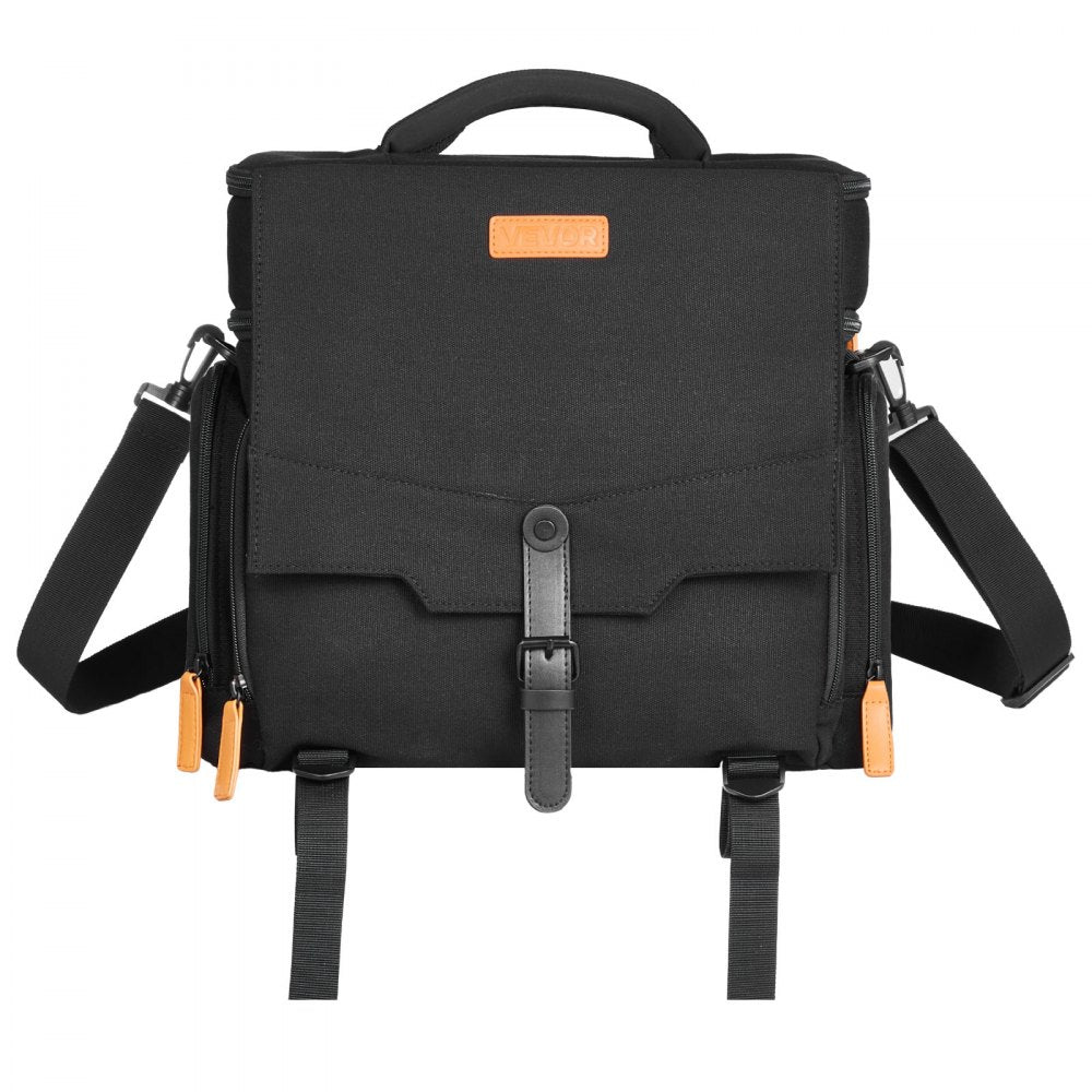 VEVOR Miniature Storage Carrying Figure Bag, Fits 16 Infantry Minis, Miniature Transport Bag with Handle & Adjustable Shoulder Strap, 1 Foam Layer for Large Storage Capacity (Minis Not Included)