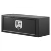 VEVOR Underbody Truck Tool Box, 27 x 10 x 10 Inch Heavy Duty Steel Trailer Storage Box with Lock & Keys, Waterproof Trailer Storage Organizer Under Body Chest with T-Handle for Truck, Van, SUV, Black