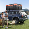 VEVOR Car Rooftop Cargo Carrier Bag, 20 Cubic Feet Roof Cargo Carrier, Heavy Duty 840D PVC 100% Waterproof Car Roof Luggage Bag for All Vehicle with/without Rack- with Lock, Anti-Slip Mat, 6 Door Hook