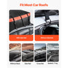 VEVOR Car Rooftop Cargo Carrier Bag, 23 Cubic Feet Roof Cargo Carrier, Heavy Duty 840D PVC 100% Waterproof Car Roof Luggage Bag for All Vehicle with/without Rack- with Lock, Anti-Slip Mat, 6 Door Hook