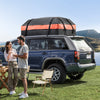VEVOR Car Rooftop Cargo Carrier Bag, 21 Cubic Feet Car Roof Cargo Carrier, 100% Waterproof Heavy Duty 840D PVC Roof Luggage Bag for All Vehicle with/without Rack- with Lock, Non-Slip Mat, 6 Door Hooks