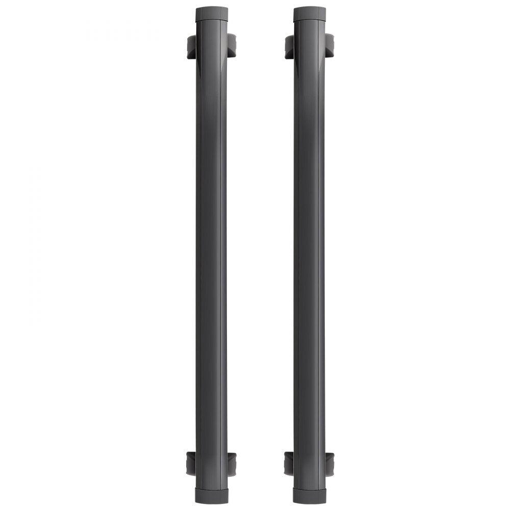 VEVOR Roof Rack Cross Bars, Fits Jeep Grand Cherokee 2011-2021 (With Grooved Side Rails), 200 LBS Capacity, Lockable Heavy Duty Aluminum Crossbar Racks Roof Rail Rooftop Luggage Canoe