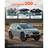 VEVOR Roof Rack Cross Bars, 200 LBS Load Capacity, Compatible with Subaru Crosstrek 2018-2024, Heavy Duty Aluminum Crossbar Racks, Roof Rail Rooftop Cargo Bar for Kayak, Bike, Luggage, Snowboard
