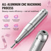 VEVOR Electric Rechargeable Nail Drill, 35,000RPM Portable Cordless Nail E File Machine, LCD-Display Acrylic Gel Grinder Tool with 6 Bits and 50PCS Sanding Bands for Manicure Pedicure Carve Polish