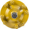 VEVOR Slip Clutch, 1 3/8” PTO Slip Clutch, 6 Spline Ends PTO Friction Clutch, Carburized Steel Tractor Slip Clutch, Adjustable Rotary Cutter Slip Clutch, Yellow PTO Slip Clutch Spline for PTO Shaft