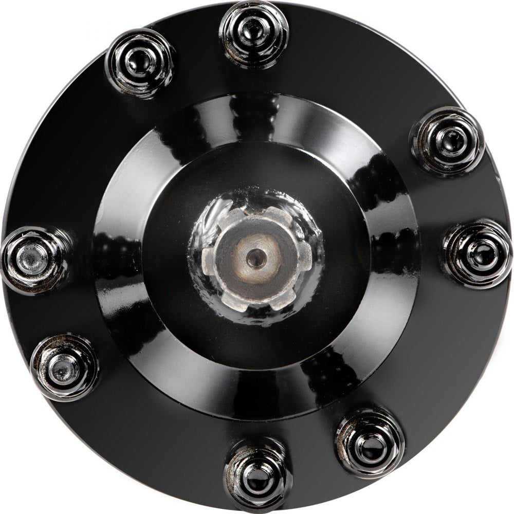 VEVOR Slip Clutch, 1 3/8\" PTO Slip Clutch, 6 Spline Ends PTO Friction Clutch, Carburized Steel Tractor Slip Clutch, Adjustable Rotary Cutter Slip Clutch, Black PTO Slip Clutch Spline for PTO Shaft