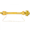 VEVOR PTO Shaft, 1-3/8\" PTO Drive Shaft, 6 Spline Both Ends PTO Driveline Shaft, Series 4 Tractor PTO Shaft, 31.5\"-41\" Brush Hog PTO Shaft, Yellow PTO Shaft with Slip Clutch for Bush Hog/Finish Mow