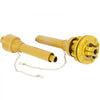 VEVOR PTO Shaft, 1-3/8\" PTO Drive Shaft, 6 Spline Both Ends PTO Driveline Shaft, Series 4 Tractor PTO Shaft, 31.5\"-41\" Brush Hog PTO Shaft, Yellow PTO Shaft with Slip Clutch for Bush Hog/Finish Mow