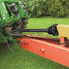 VEVOR PTO Shaft, 1-3/8\" PTO Drive Shaft, 6 Spline Both Ends PTO Driveline Shaft, Series 5 Tractor PTO Shaft, 43\"-57\" Brush Hog PTO Shaft, Black PTO Shaft with Slip Clutch for Bush Hog/Finish Mower