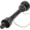 VEVOR PTO Shaft, 1-3/8\" PTO Drive Shaft, 6 Spline Both Ends PTO Driveline Shaft, Series 5 Tractor PTO Shaft, 43\"-57\" Brush Hog PTO Shaft, Black PTO Shaft with Slip Clutch for Bush Hog/Finish Mower