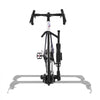 VEVOR Roof Bike Rack, 33 lbs Capacity, Foldable Upright Roof Mount Bicycle Rack with Locking Systems & Adjustable Arm for T-Slot Crossbars, Upright Rooftop Bike Rack 1 Bike Carrier for Car SUV, Black